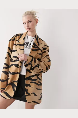 Monki Americana extragrande con estampado de de -Neutro