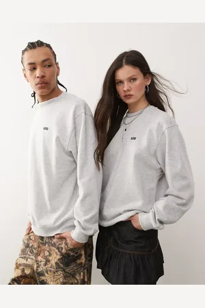 Vans Sudadera extragrande con logo en la parte izquierda del pecho de