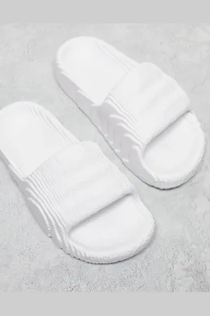 adidas Sandalias blancas Adilette 22 de -Blanco