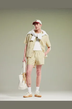 ASOS Shorts de baño verdes muy cortos de sirsaca de (parte de un conjunto)