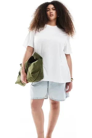 New Look Camiseta blanca extragrande de New Look Curve
