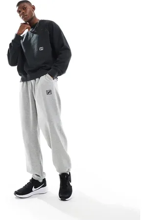 Nike Joggers grises de felpa Heritage de