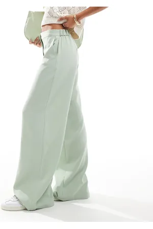 ASOS Pantalones de sastre de pernera recta holgada de