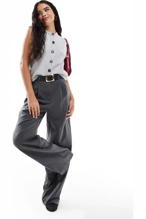 VERO MODA Chaleco jaspeado abotonado de
