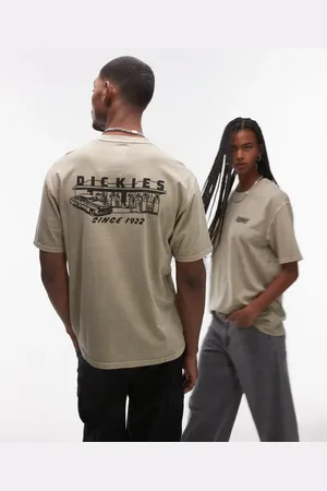 Dickies Camiseta color con estampado gráfico trasero Service Station de -Marrón