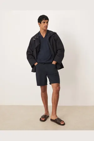 MANGO Pantalones cortos lavado de algodón de