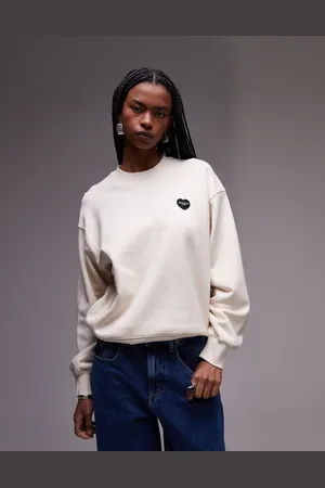 Carhartt Sudadera color con logo de corazón Ingo de -Blanco