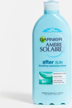 Garnier Loción aftersun calmante hidratante de 400 ml de Ambre Solaire-Transparente