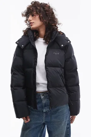 Lacoste Abrigo acolchado con cremallera de