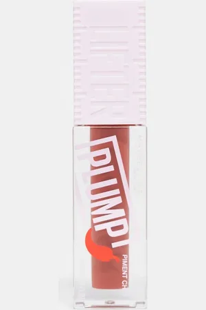 Maybelline Brillo de labios voluminizador Lifter Plump de : Tono Hot Chilli-Rosa