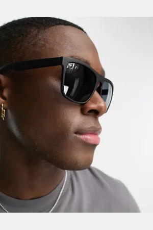 JACK & JONES Gafas de sol cuadradas en negro de