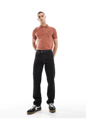 Fred Perry Polo naranja tostado de -Marrón