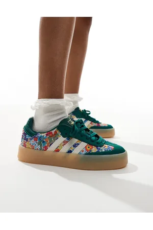 adidas Zapatillas de deporte con estampado floral Sambae de x Liberty London-Azul