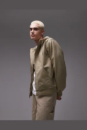 Dickies Chaqueta color claro lavado sin forro con capucha Duck Canvas de -Marrón