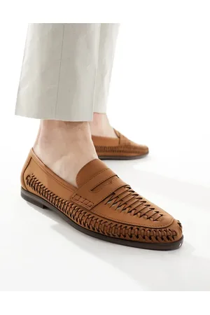 Schuh Mocasines tostados con diseño trenzado Reem de -Marrón