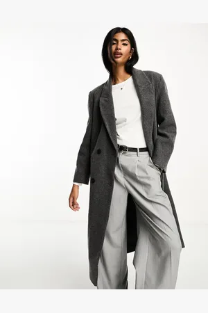 ASOS Abrigo dad escolar de sarga de