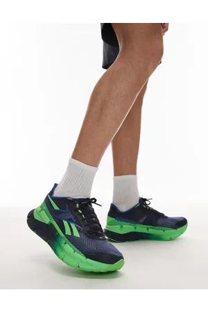 Reebok Zapatillas de deporte y verdes Zignition de Running