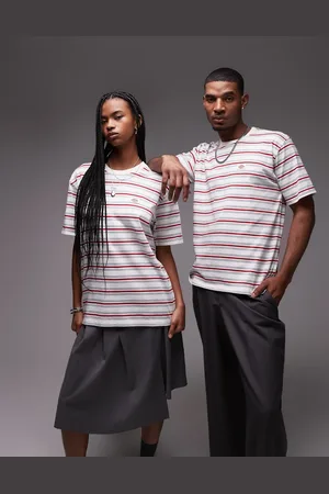 Dickies Camiseta a rayas rojas Lewistown de