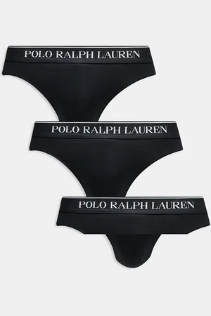 Ralph Lauren Pack de 3 calzoncillos negros de