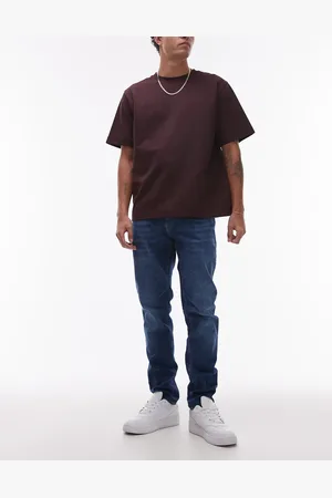 Tommy Hilfiger Vaqueros con lavado oscuro de corte tapered slim Austin de -Azul marino