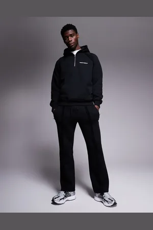 The Couture Club Joggers negros con costuras sin rematar de (parte de un conjunto)