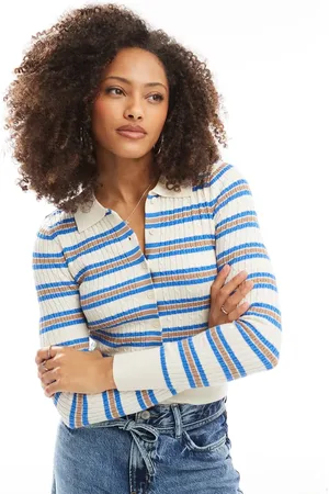 Cotton On Polo a de estilo preppy con botones de punto de Cotton On