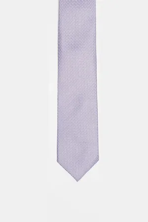 ASOS Corbata de tejido texturizado de -Morado