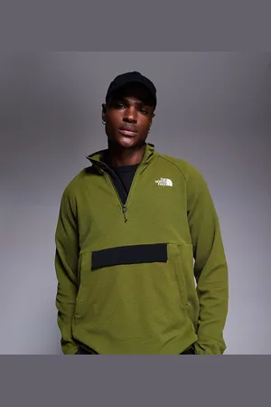 The North Face Anorak caqui plegable con cremallera corta Kecha de