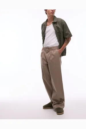 Dickies Pantalones claro de pernera ancha y estilo worker con pinzas Unionville de -Marrón
