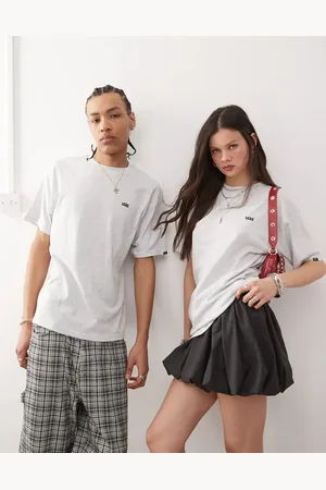 Vans Camiseta extragrande con logo en la parte izquierda del pecho de