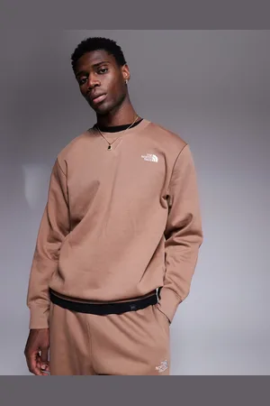 The North Face Sudadera básica extragrande con logo en el pecho Essential de