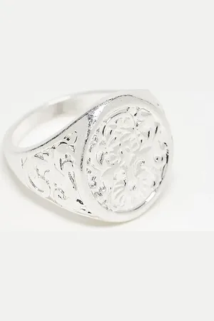ASOS Anillo con diseño de sello y moneda de