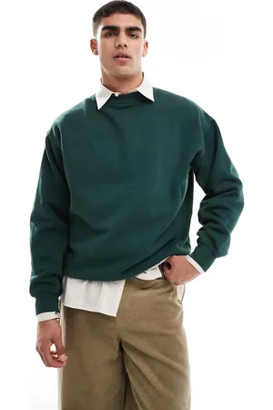 Cotton On Jersey color helecho de corte cuadrado con cuello redondo Cotton On-Verde