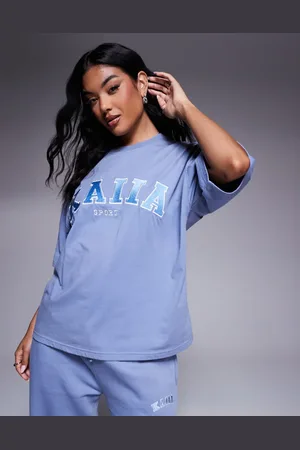 Kaiia Camiseta claro con logo bordado de Sport (parte de un conjunto)