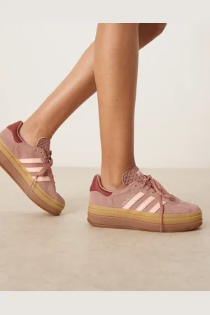 adidas Zapatillas de deporte color arcilla cálido con plataforma Gazelle Bold de -Neutro