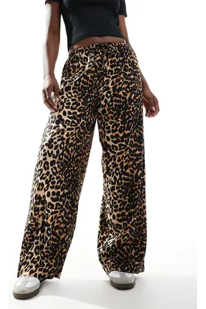 Esmée Pantalones playeros con estampado de leopardo exclusivos de -Multicolor