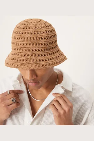 ASOS Sombrero de pescador color de punto de -Neutro