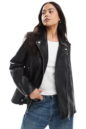 ONLY Chaqueta de cuero sintético en de