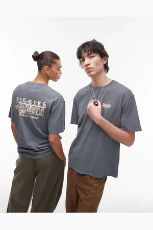 Dickies Camiseta medio con estampado gráfico de gasolinera en la espalda de