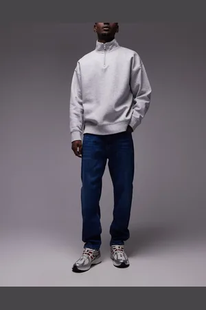 Tommy Hilfiger Vaqueros con lavado oscuro de corte tapered holgado Isaac de -Azul marino