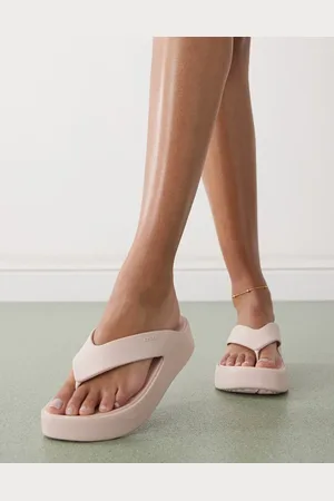 Crocs Chanclas rosa cuarzo con plataforma Getaway de