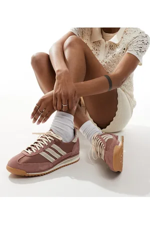 adidas Zapatillas de deporte claro y color crema de croché SL72 OG de