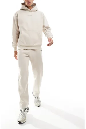 Sixth June Joggers de pernera recta con detalle estampado de (parte de un conjunto)- neutro