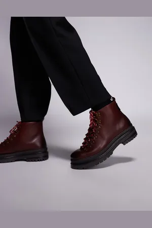 WALK LONDON Botas marrones de estilo senderista Eagle de