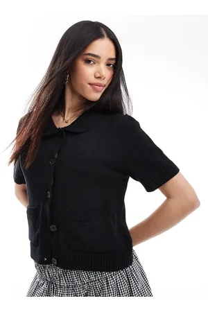 ASOS Cárdigan de manga corta de
