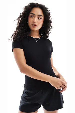 Cotton On Camiseta negra entallada Sleep Recovery de Cotton On