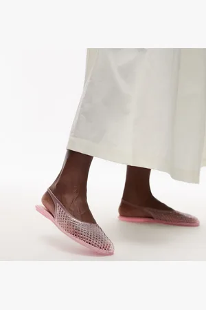 Topshop Bailarinas rosas destalonadas de goma Harper de