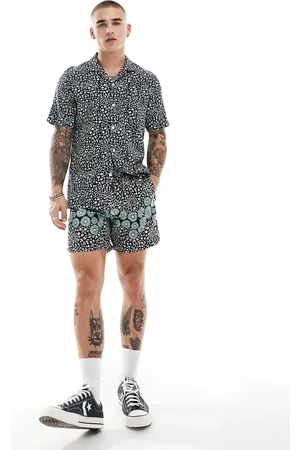 Farah Shorts de baño con estampado floral Colbert de (parte de un conjunto)