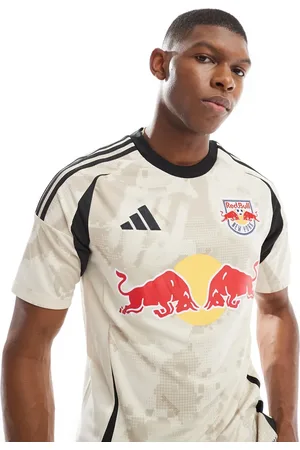 adidas Camiseta color y negra de la segunda equipación del New York Red Bulls de adidas Football-Blanco