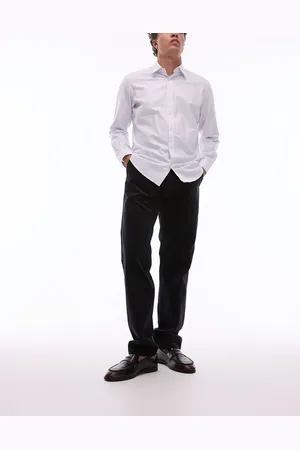 ARKET Pantalones chinos negros de pana de